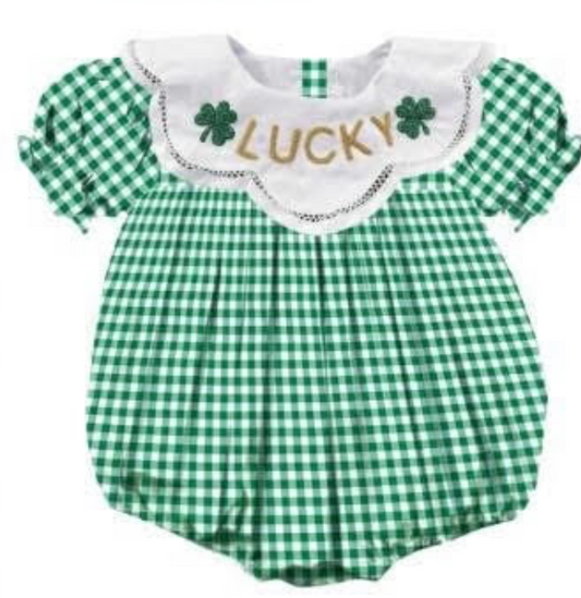 St. Patricks Day. Beaded Bubble