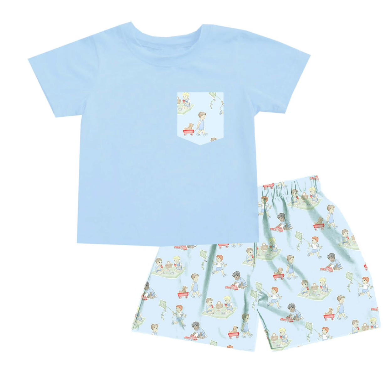 PREORDER: Petit Ami Short Set