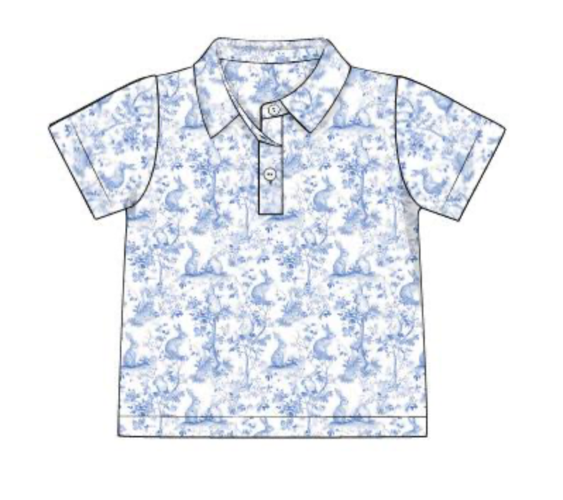 Athletic Style Easter Polo