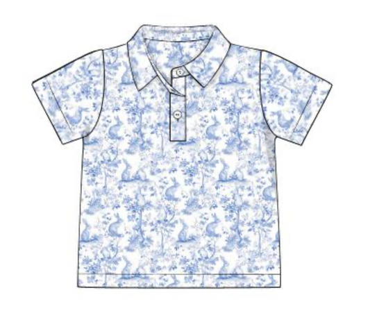 Athletic Style Easter Polo