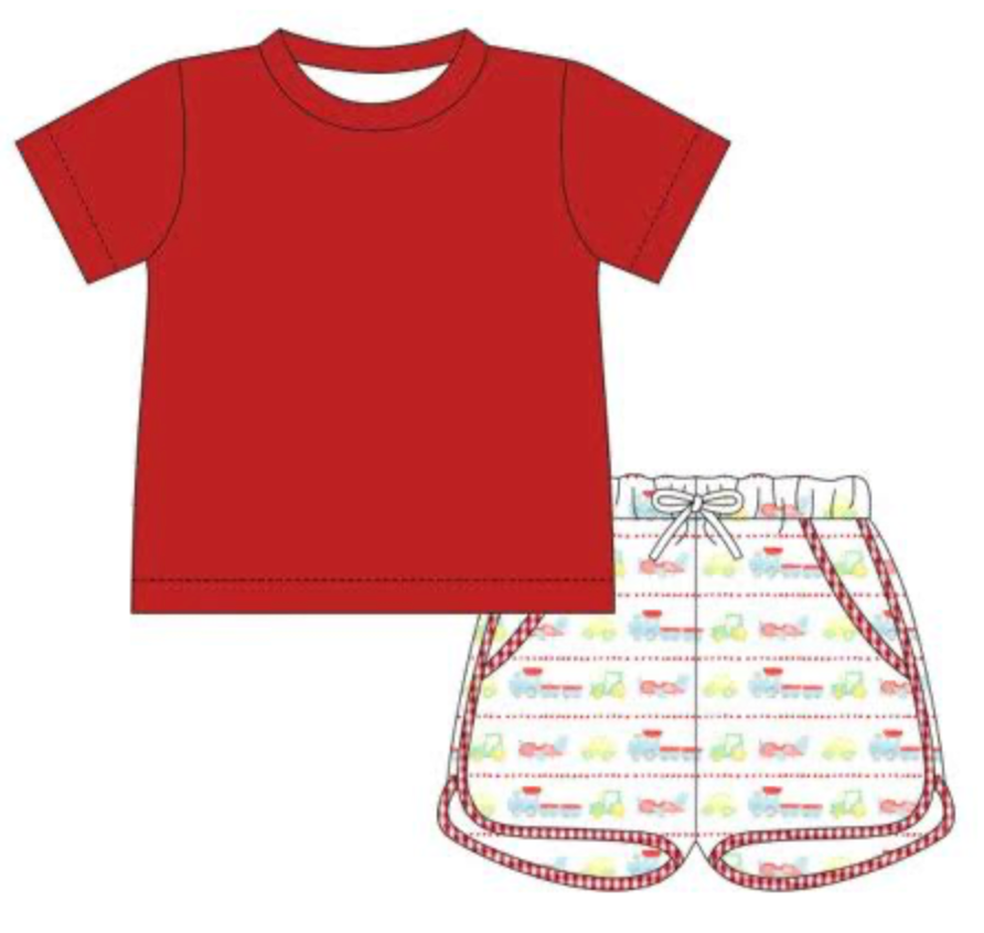 Transportation Short Set