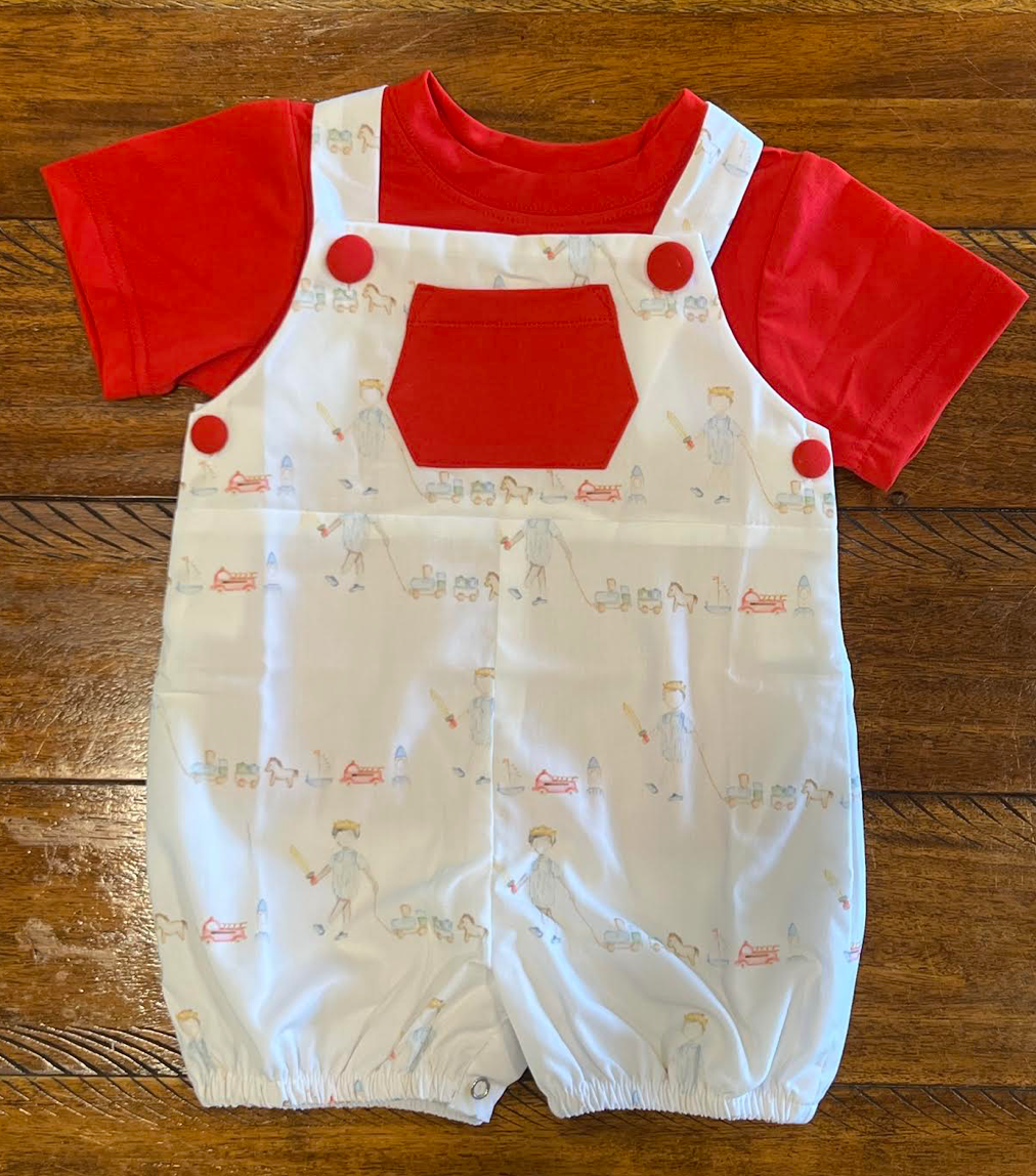 Long Live Boyhood Romper