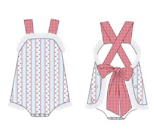 Stars and Stripes Sunsuit