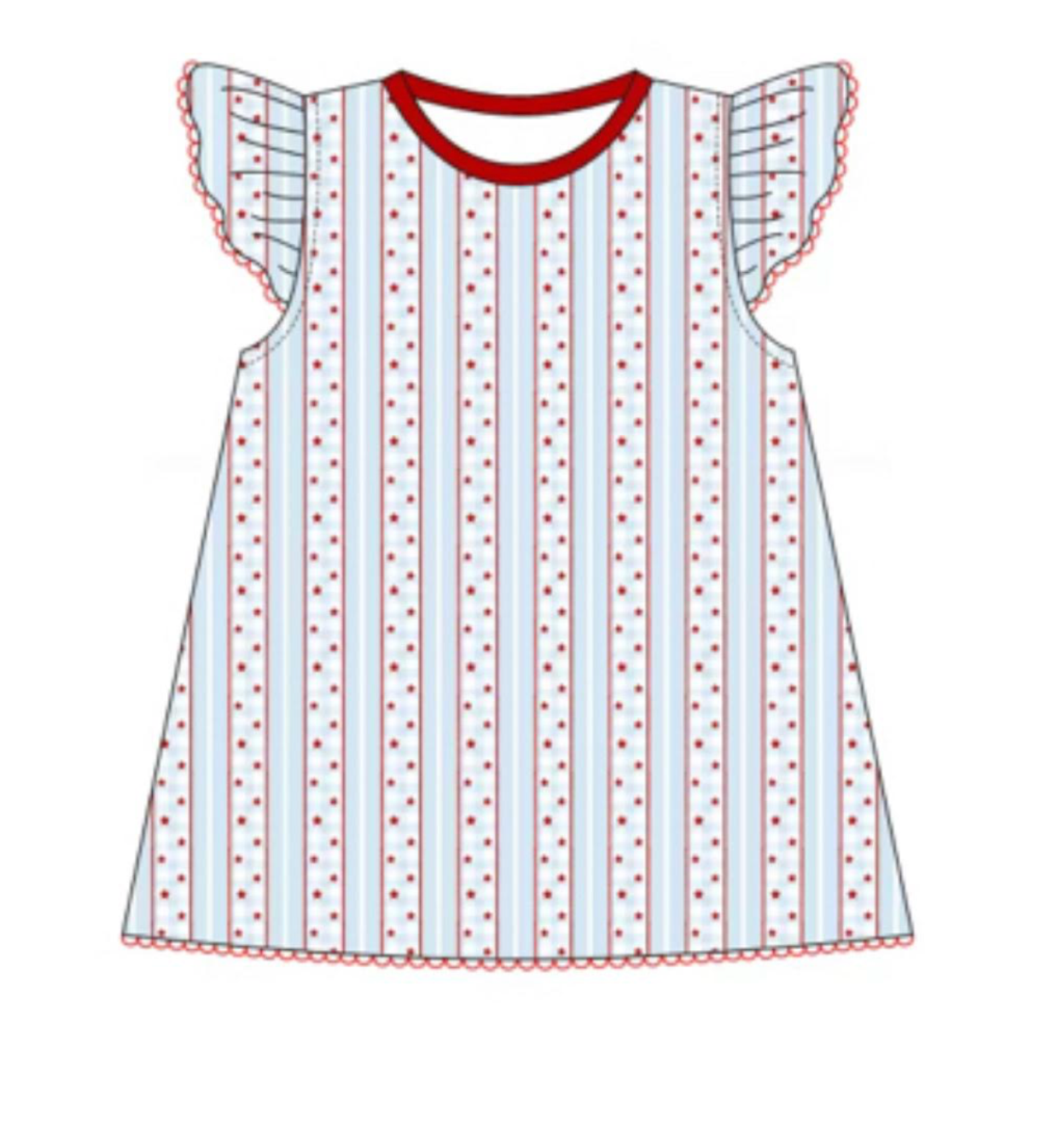 Stars and Stripes Dress