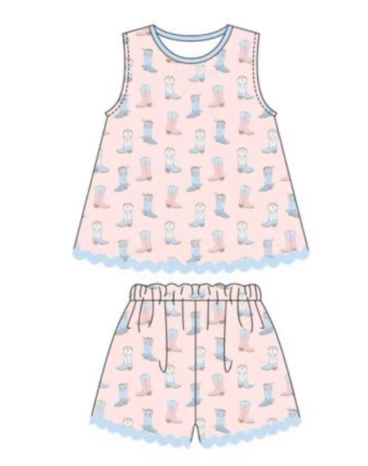 PREORDER: Pink Rodeo Collection Short Set