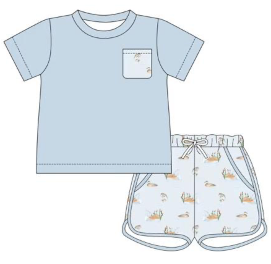PREORDER: Classy Mallard Short Set
