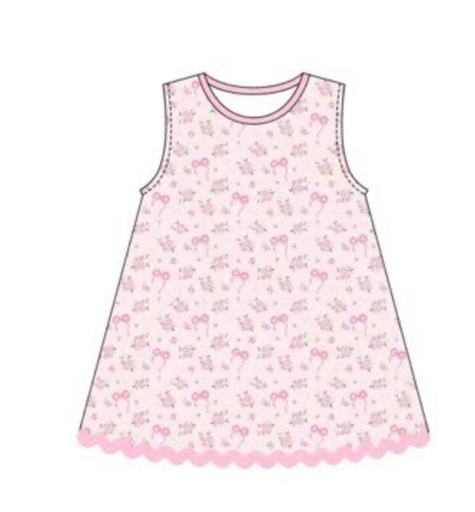 PREORDER: Rosey Bows Dress