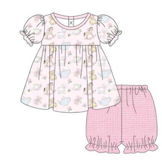 PREORDER: Just a Girl Bloomer Set