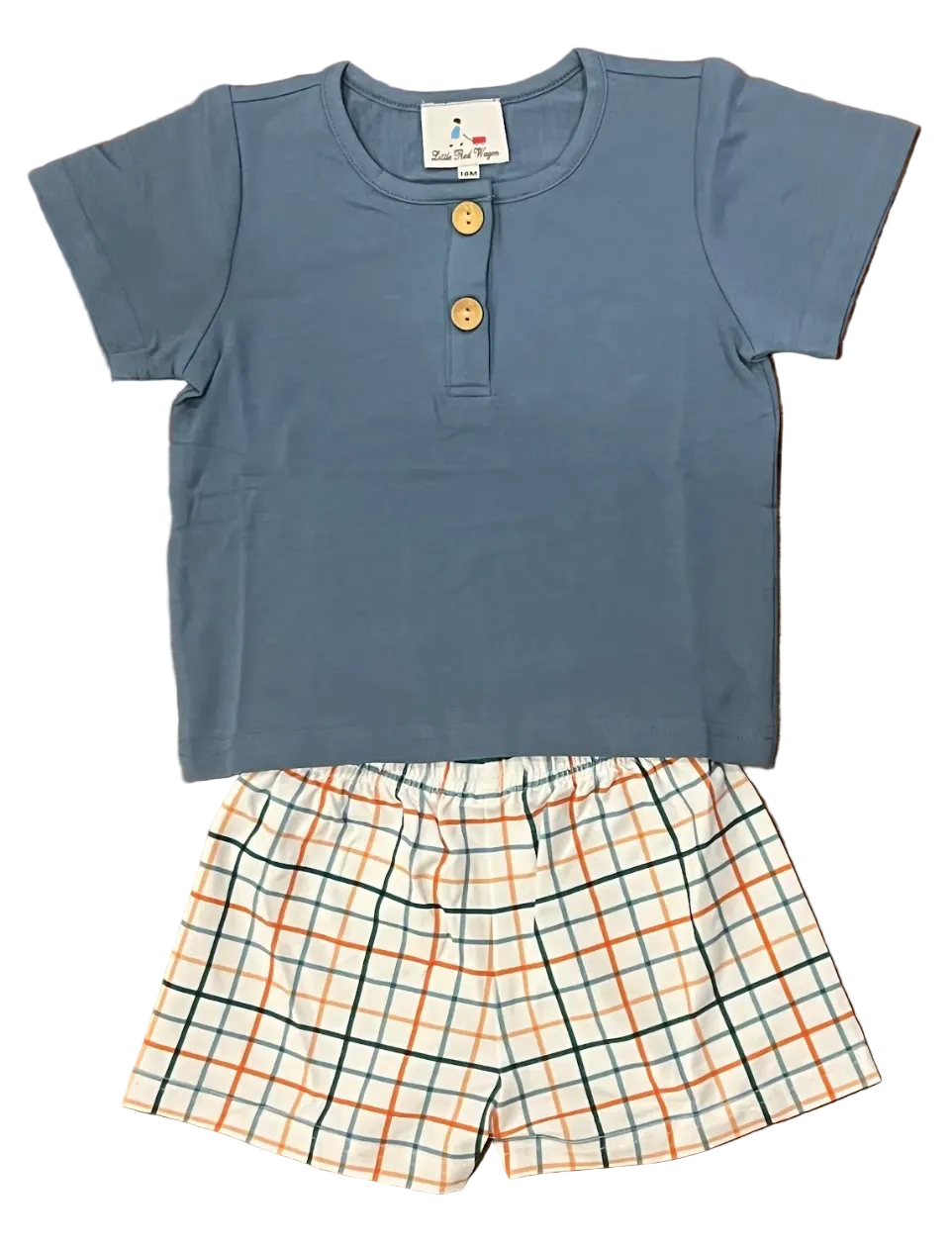 Plaid Short Set