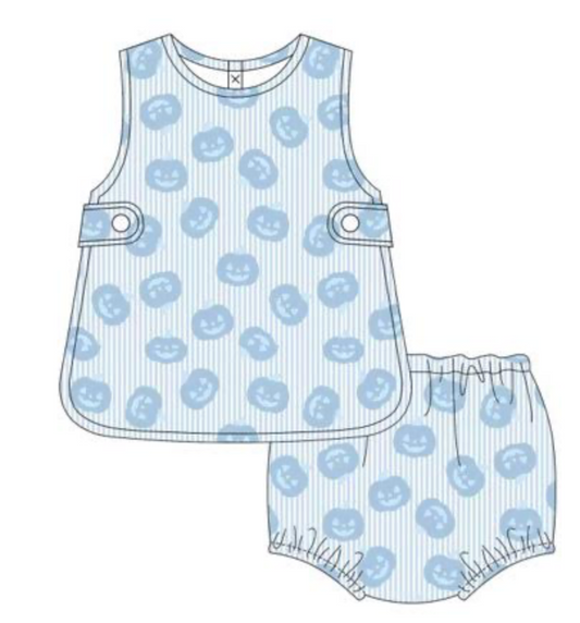 Boys Happy Pumpkin Apron Set
