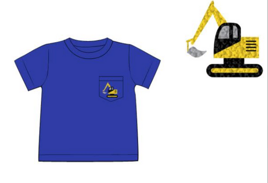 Excavator Pocket T Shirt