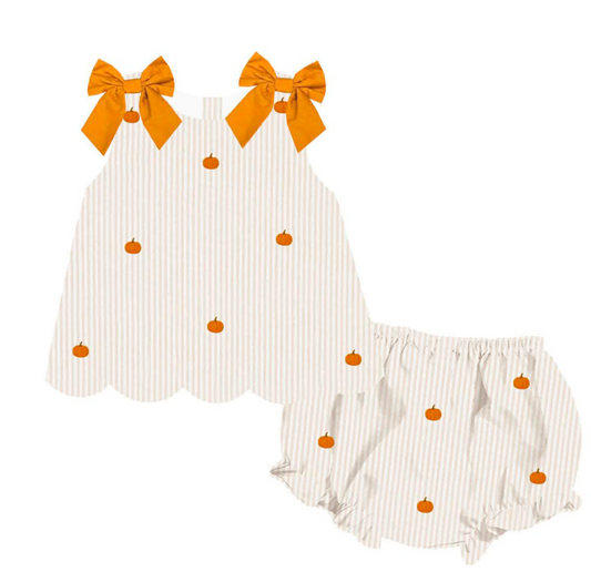 Take Me To The Pumpkin Patch Bloomer Set