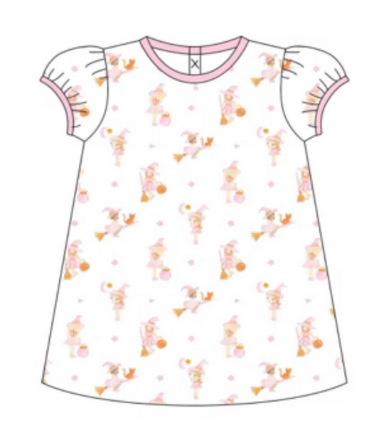 Starlight Spell Sisters Short Sleeve Dress