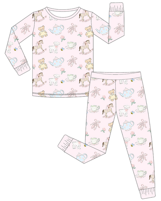 Just A Girl 2 Piece Pajama