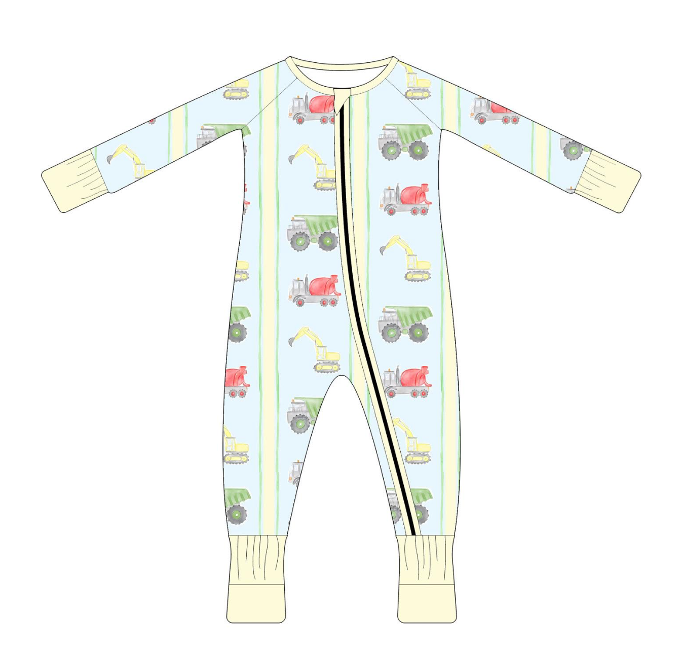Down on the Farm Zippy Pajama
