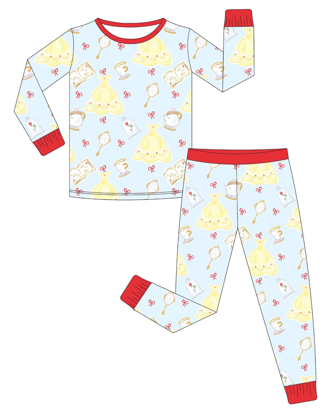 Be Our Guest 2 Piece Pajama