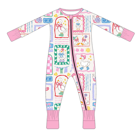 Silly Goose on the Loose Zippy Pajama