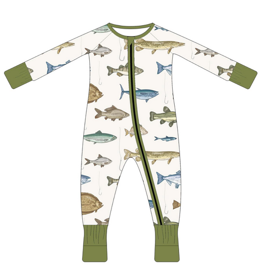 Gone Fishing Zippy  Pajama