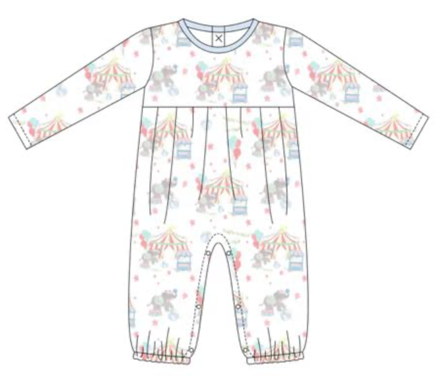 PREORDER:Big Top Boys Romper (ETA September)