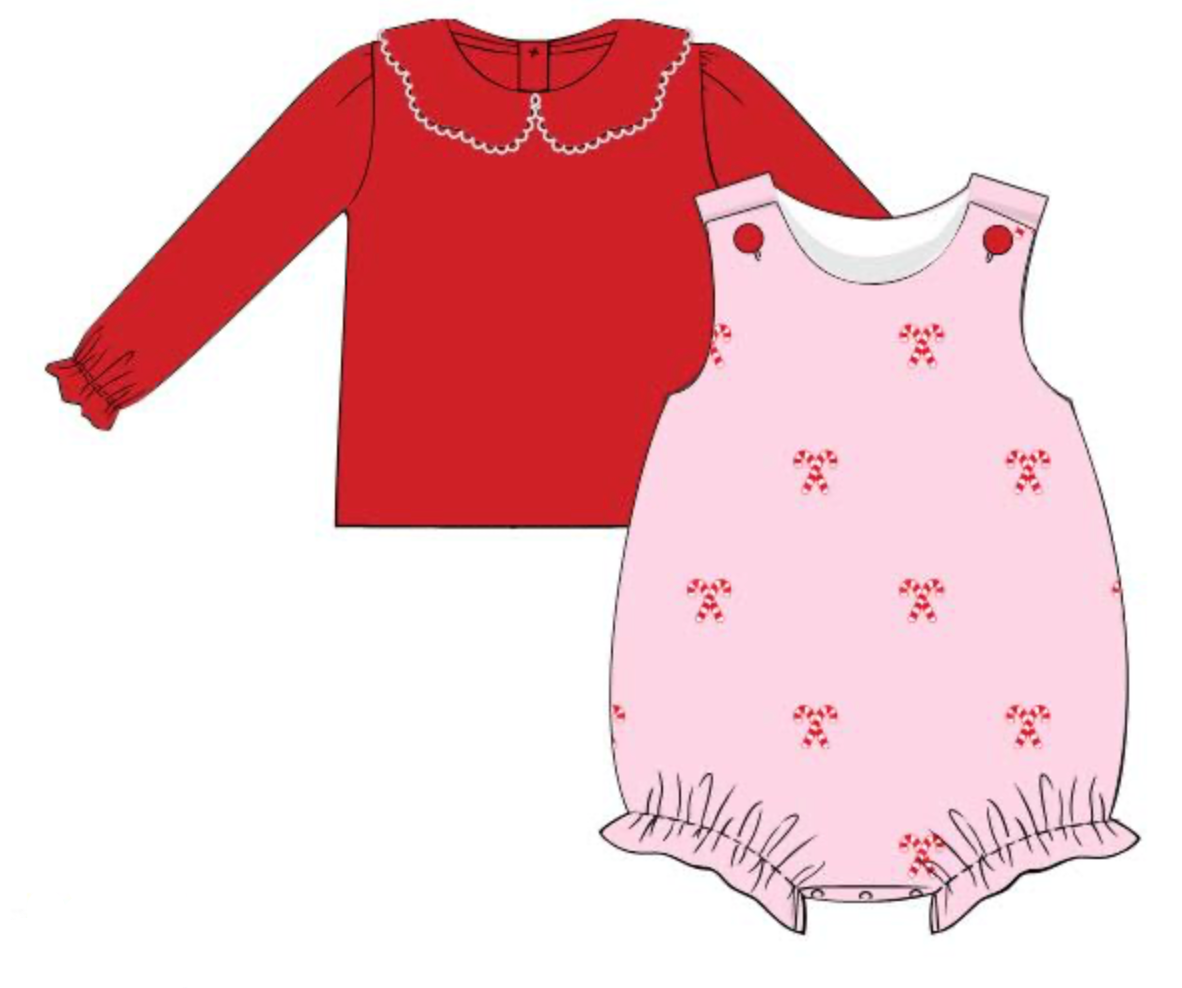 PREORDER: Candy Cane Girls Bubble