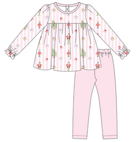 PREORDER: Merry Little Grinch Girls Pant Set (ETA September)