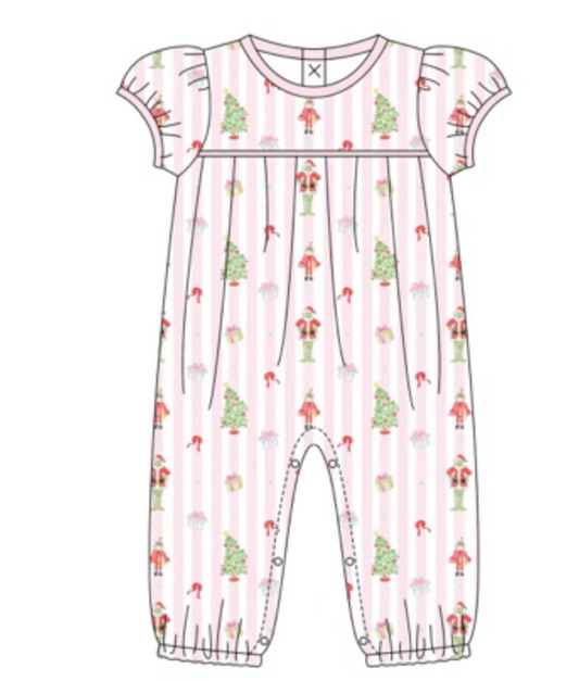 PREORDER: Merry Little Grinch Girls Romper(ETA September)
