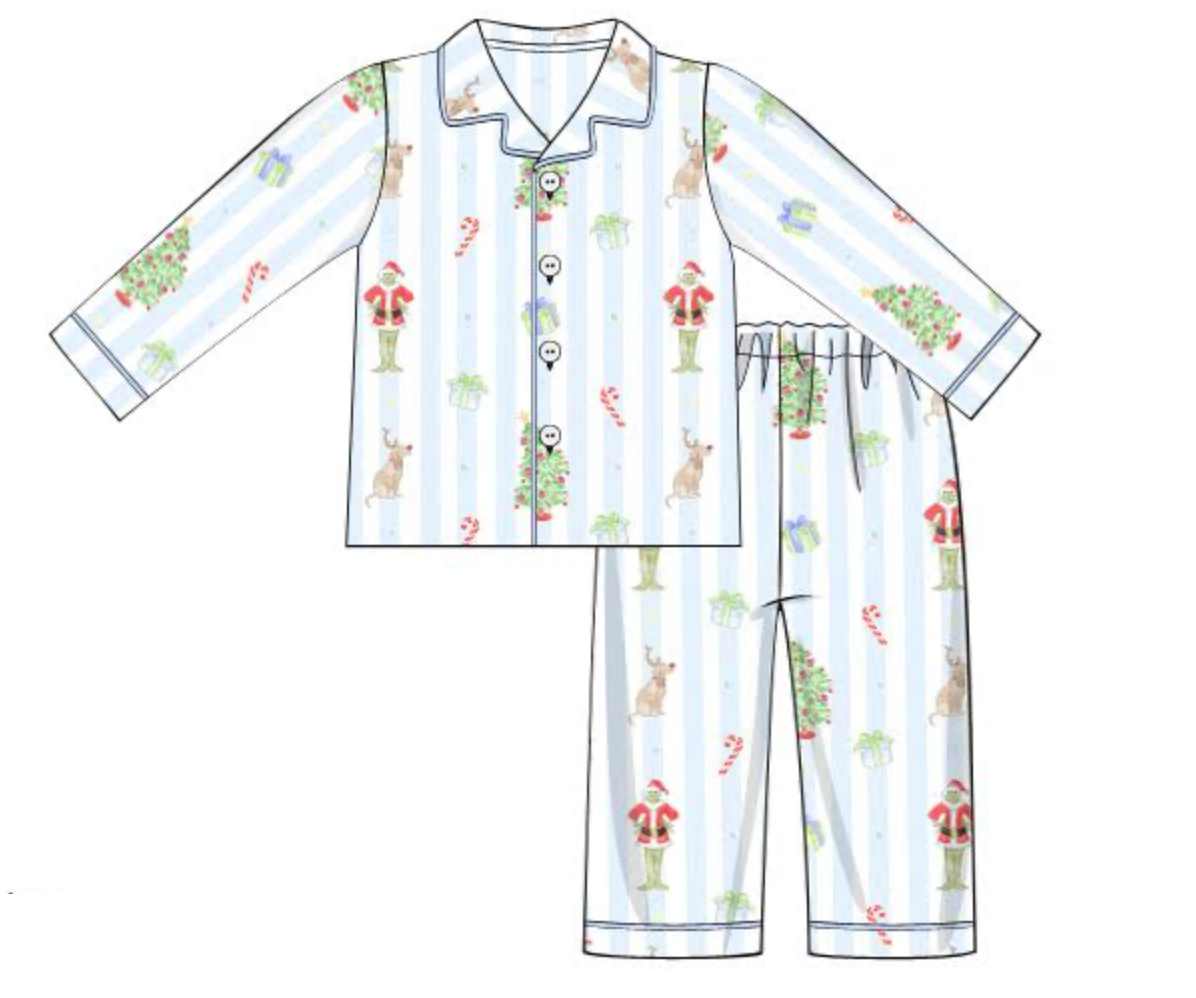 PREORDER: Merry Grinchmas Boys 2 Piece Pajama (ETA SEPTEMBER)