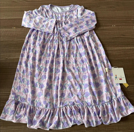 Purple Hydrangea Gown