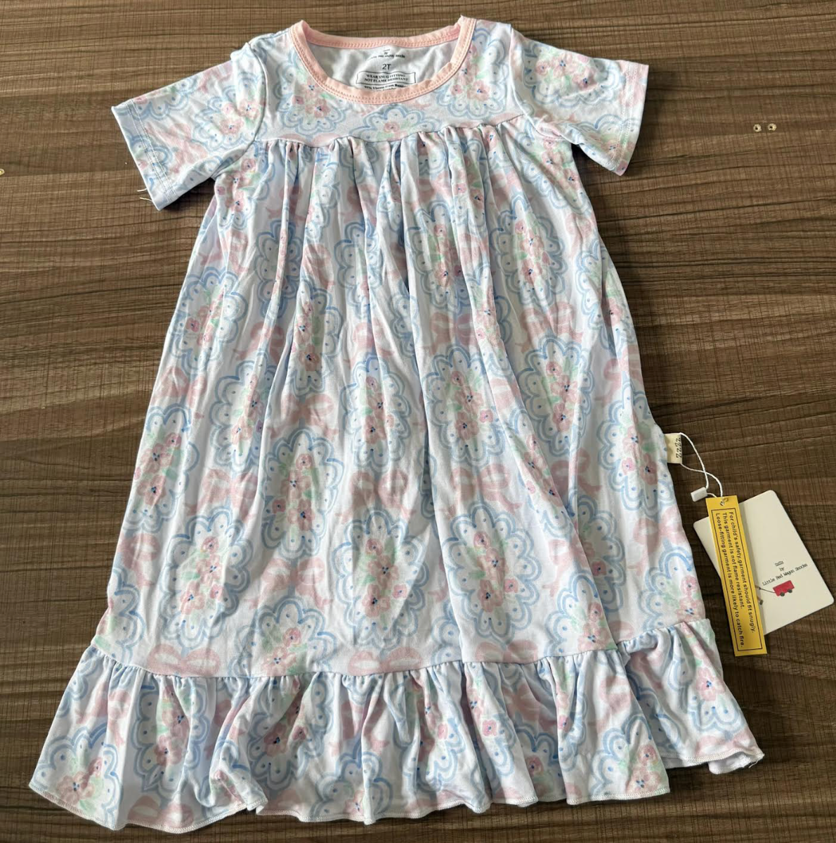 Tied with a Bow Pajama Gown