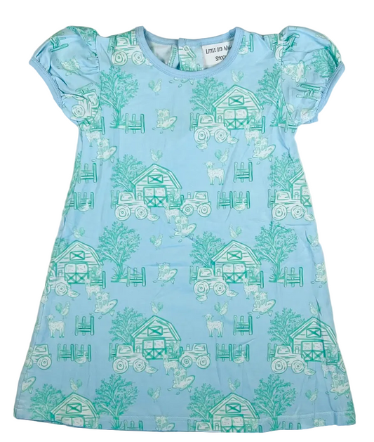 Toile du Petit Jardin Dress