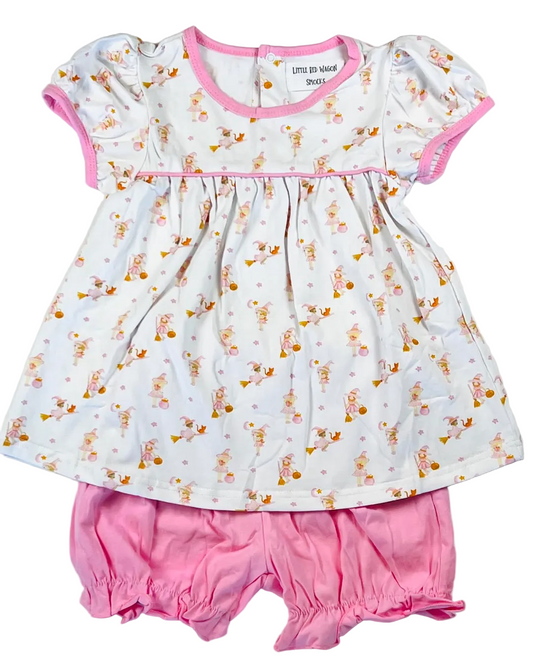 Starlight Spell Sisters Short Sleeve Bloomer Set