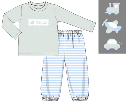 PREORDER: Things That Go Pant Set (ETA DECEMBER)