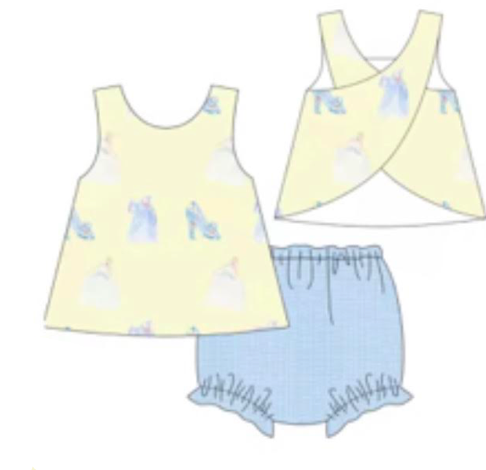 PREORDER: A Dream Is A Wish Swing Back Bloomer Set (ETA DECEMBER)