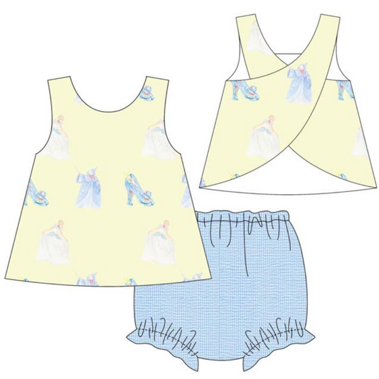 PREORDER: A Dream Is A Wish Swing Back Bloomer Set (ETA DECEMBER)