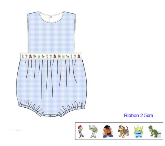 Toys and Friends Boys Woven Ribbon Bubble  (ETA: January)