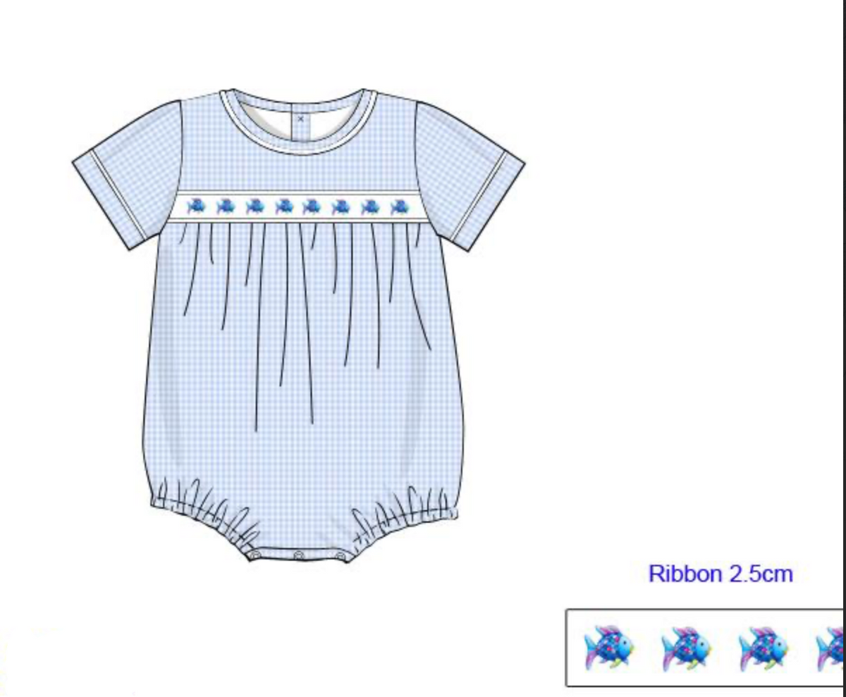 PREORDER: Rainbow Fish Boys Bubble   (ETA: January)